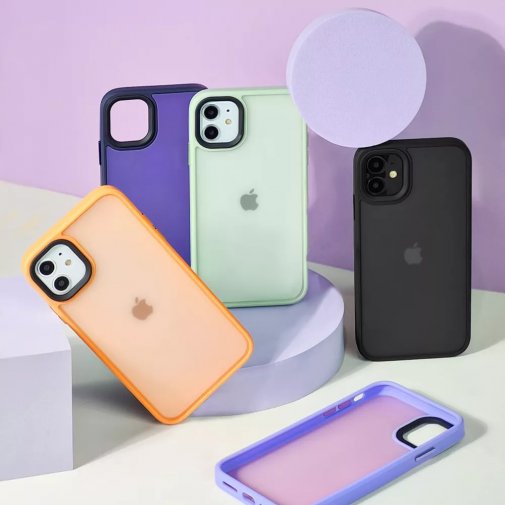 Чохол WAVE for Apple iPhone 11 - Matte Colorful Case Orange (36934 orange)