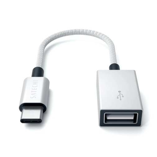 Перехідник Satechi USB Type C to USB 2.0 Silver (ST-TCCAS)