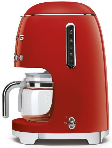 Крапельна кавоварка Smeg Retro Style Red (DCF02RDEU)