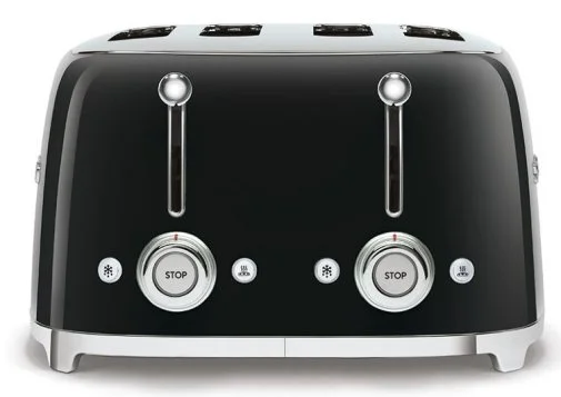 Фото: Тостер Smeg Retro Style Black (TSF03BLEU) № 8 | KTC