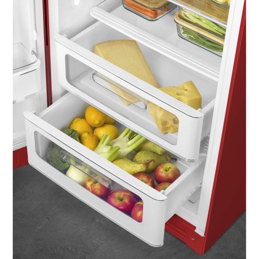 Холодильник однодверний Smeg Retro Style Red