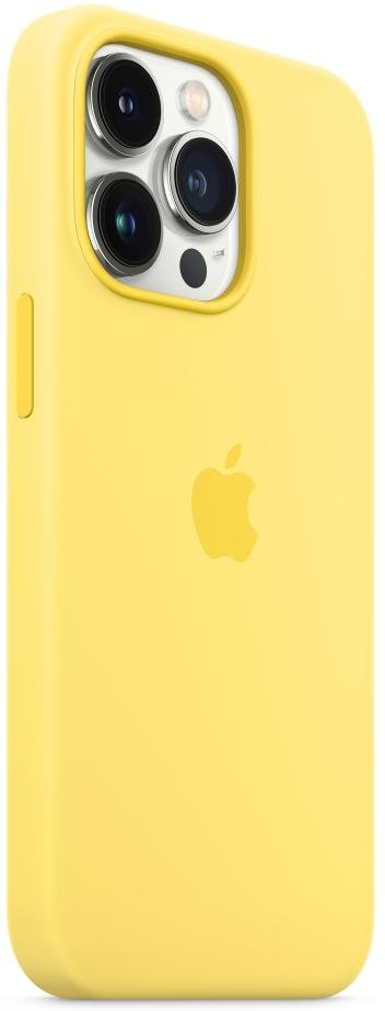 Чохол Apple for iPhone 13 Pro - Silicone Case with MagSafe Lemon Zest (MN663)