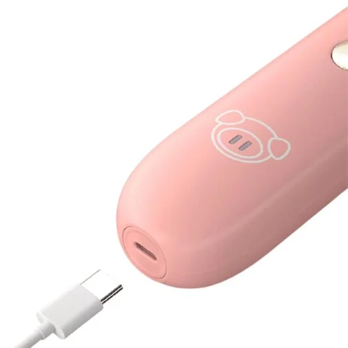 Фото: Дитяча машинка для підстригання волосся Xiaomi ENCHEN YOYO Pink № 9 | KTC