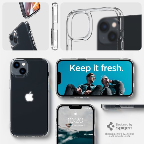 Чохол Spigen for Apple iPhone 14 - Ultra Hybrid Frost Clear (ACS05046)