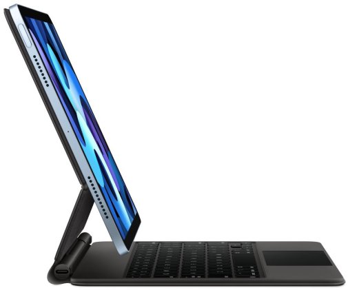 Чохол для планшета Apple Magic Keyboard for iPad Pro 11-inch 3rd gen and iPad Air 5th gen - Ukrainian - Black (MXQT2UA/A)