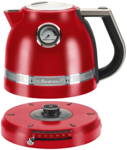 Фото: Електрочайник KitchenAid Temperature Kettle 1.5L Artisan 5KEK1522 Red (5KEK1522EER) № 17 | KTC