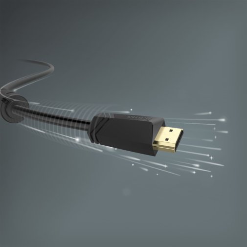 Кабель Hama High Speed 4K Ethernet HDMI / HDMI 15m Black (00205010)