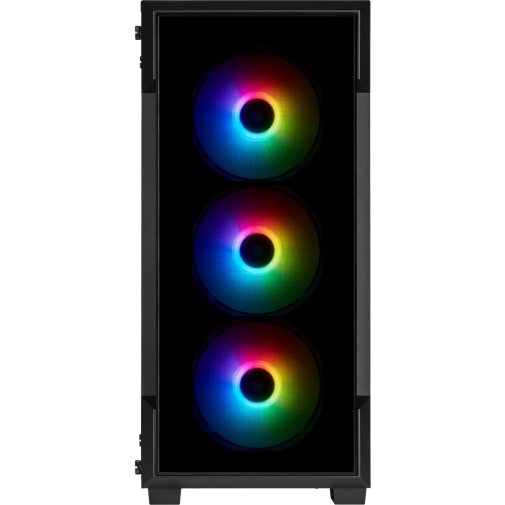 Корпус Corsair iCUE 220T RGB Tempered Glass Black with window (CC-9011190-WW)