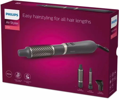 Фото: Фен-щітка Philips 3000 Series (BHA301/00) № 14 | KTC