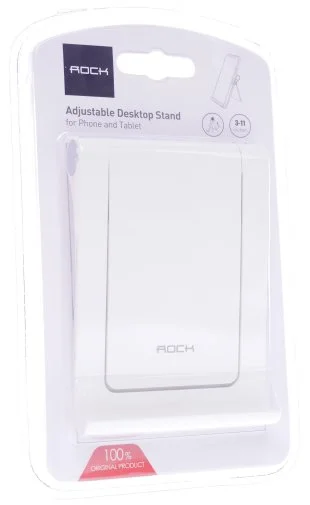 Фото: Універсальний тримач Rock Space Adjustable Desktop Holder White (RPH0848) № 8 | KTC