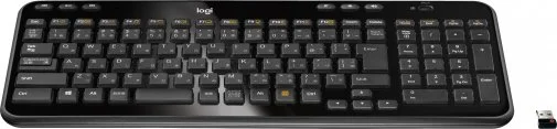 Фото: Клавіатура мультимедійна Logitech K360 Black (920-003095) № 9 | KTC