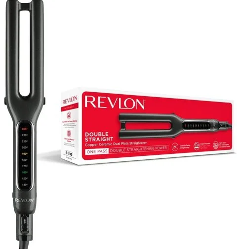 Фото: Випрямляч волосся Revlon One-Step double straight RVST2204E № 8 | KTC