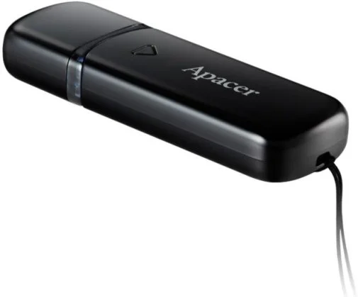 Фото: Флешка USB Apacer AH355 128GB Black (AP128GAH355B-1) № 7 | KTC