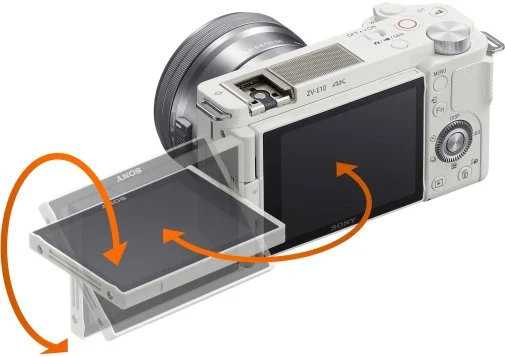 Фото: Цифрова фотокамера Sony Alpha ZV-E10 Body White (ZVE10M2W.CEC) № 10 | KTC