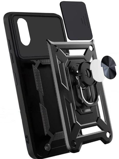 Чохол BeCover for Poco X4 Pro 5G - Military Black (708197)