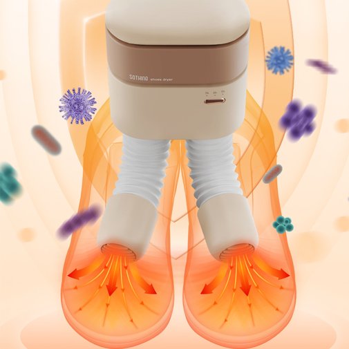 Сушарка для взуття Xiaomi Sothing Sunshine Hot-air Shoes Dryer Apricot (DSHJ-S-2110)