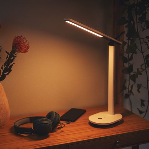 Лампа Philips LED Reading Desk lamp Ivory White (929003194707)