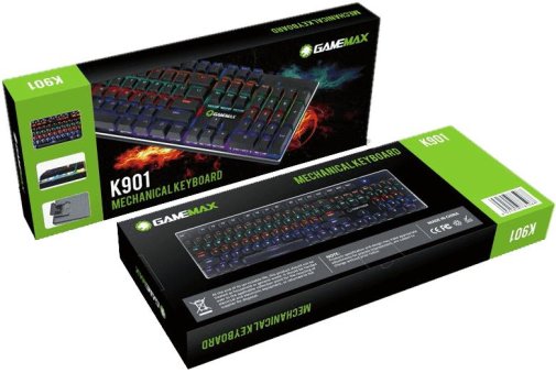 Клавіатура Gamemax KG901 Black/Silver