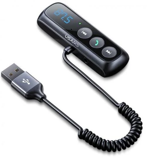 Фото: Ресивер Usams Car Digital Display FM UUS-SJ503 Black (SJ503JSQ01) № 8 | KTC