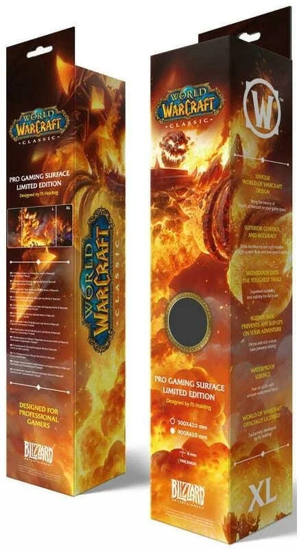 Фото: Килимок Blizzard World of Warcraft Classic Ragnaros XL (FBLMPWOWRAGNA21XL) № 8 | KTC