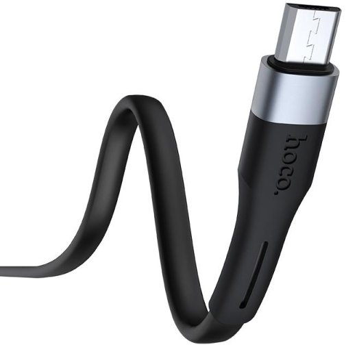 Кабель Hoco X34 2.4A AM / MicroUSB 1m Black (6931474707376)