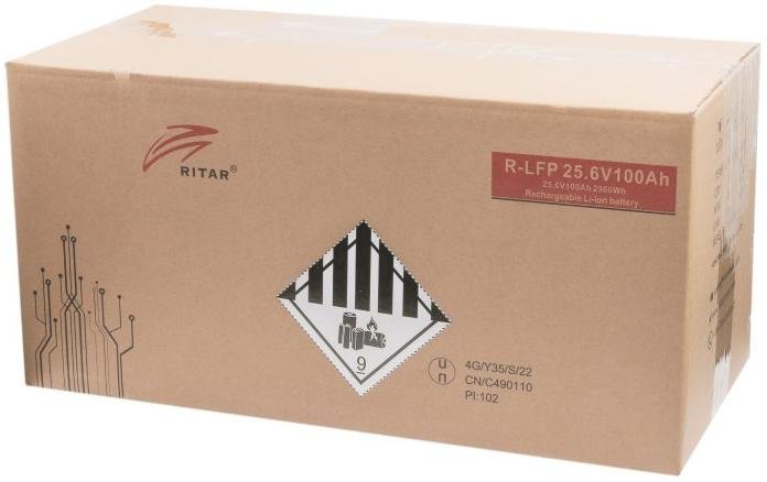 Батарея для ПБЖ Ritar R-LFP25.6V100Ah 24V 100Ah