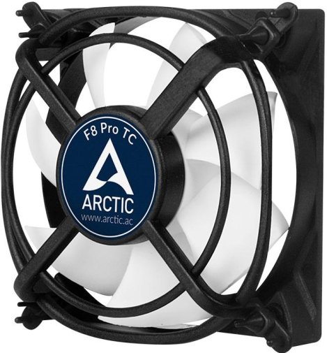 Кулер Arctic F8 Pro TC PWM Black/White (AFACO-08PT0-GBA01)