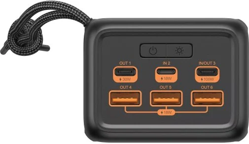 Фото: Батарея універсальна Sandberg USB-C PD 130W 50000mAh (420-75) № 8 | KTC
