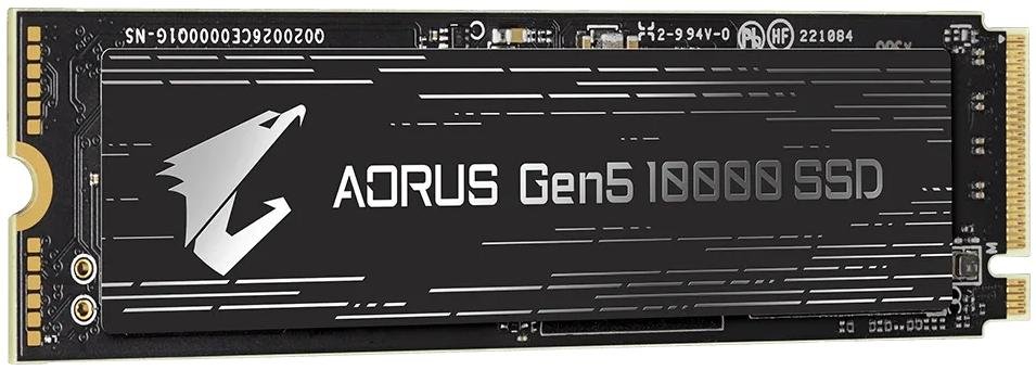 SSD-накопичувач Gigabyte Aorus Gen5 10000 2280 PCIe 5.0 x4 NVMe 2.0 2TB (AG510K2TB)