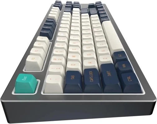 Фото: Клавіатура Dark Project KD87B Mech. Gateron Cap Teal ENG/UA/RU (KB-GCT-872-702124) № 10 | KTC