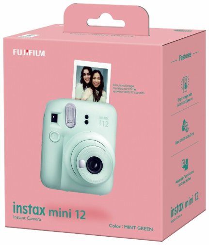 Камера миттєвого друку Fujifilm INSTAX Mini 12 Green (16806119)