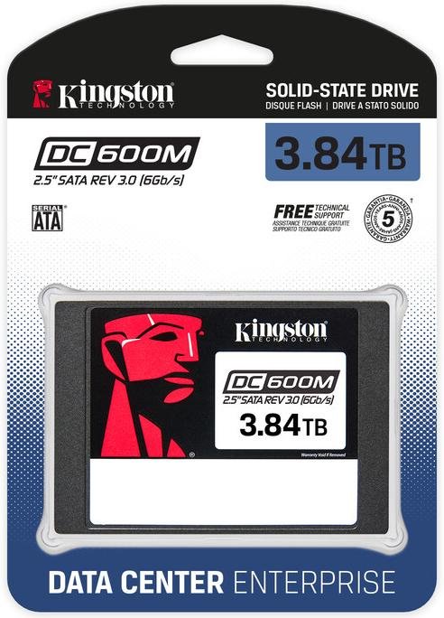 SSD-накопичувач Kingston DC600M SATA III 3.84TB ( SEDC600M/3840G)