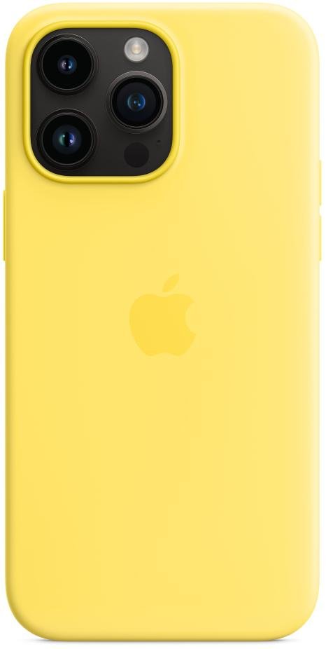 Чохол Apple for iPhone 14 Pro Max - Silicone Case with MagSafe Canary Yellow (MQUL3)