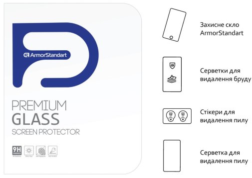 Захисне скло ArmorStandart for Motorola Tab G62 - Glass.CR (ARM63447)