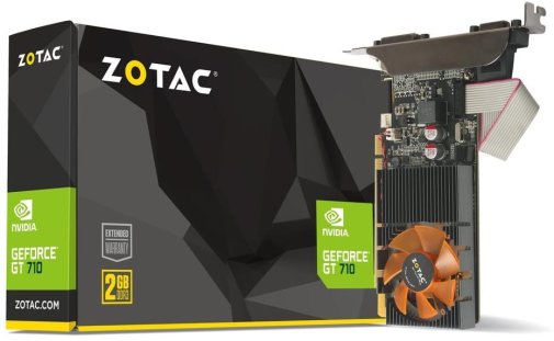 Відеокарта Zotac GeForce GT 710 2GB (ZT-71310-10L)