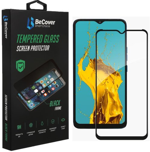 Захисне скло BeCover for Tecno Pop 5 LTE BD4i/BD4a - Black (708164)