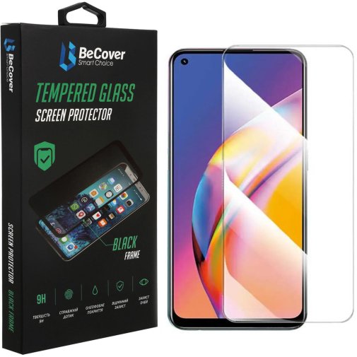 Захисне скло BeCover for Oppo A96 - Crystal Clear Glass (707847)