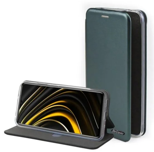 Фото: Чохол BeCover for Poco C40/Xiaomi Redmi 10C - Exclusive Dark Green (707949) № 5 | KTC