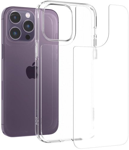 Чохол Spigen for Apple iPhone 14 Pro - Quartz Hybrid Matte Clear (ACS04975)