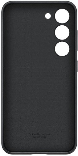 Чохол Samsung for S23 S911 - Leather Case Black (EF-VS911LBEGRU)