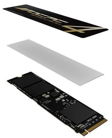 Фото: SSD-накопичувач OCPC MBL-400 Heatsink 2280 PCIe Gen 4x4 NVMe 1TB (SSDM2PCIE4HP1TB) № 7 | KTC