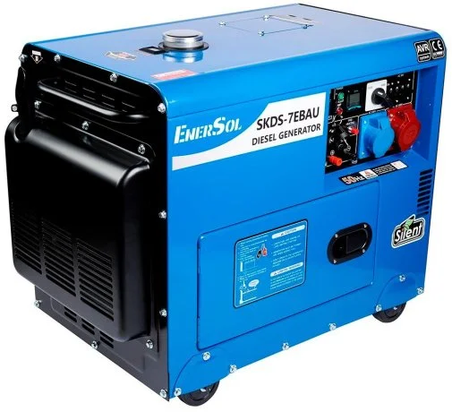 Фото: Генератор EnerSol SKDS-7EBAU 6000W № 8 | KTC