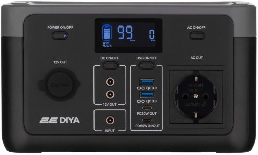 Зарядна станція 2E Diya 300W, 320Wh, 25000mAh