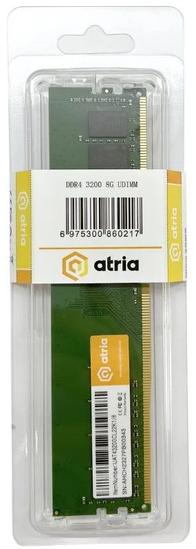 Фото: Оперативна пам’ять Atria DDR4 1x8GB (UAT43200CL22K1/8) № 6 | KTC