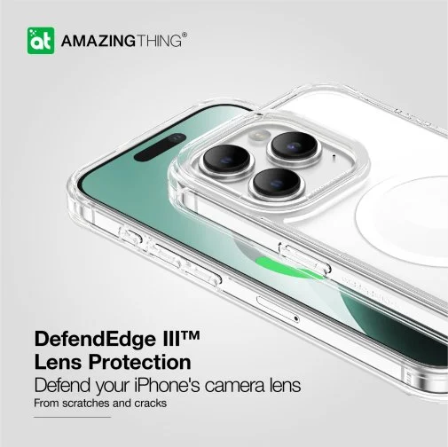 Фото: Чохол AMAZINGthing for iPhone 15 Pro - Minimal Case MagSafe Clear (IP156.1PMMINCL) № 18 | KTC