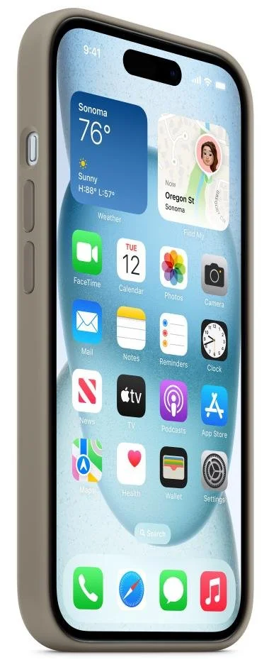 Фото: Чохол Apple for iPhone 15 - Silicone Case with MagSafe Clay (MT0Q3) № 15 | KTC