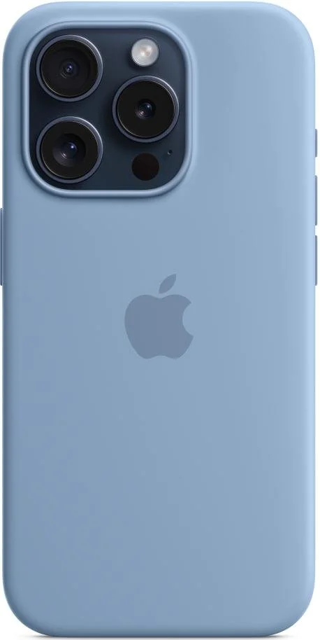 Фото: Чохол Apple for iPhone 15 Pro - Silicone Case with MagSafe Winter Blue (MT1L3) № 8 | KTC