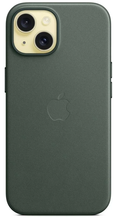 Фото: Чохол Apple for iPhone 15 - FineWoven Case with MagSafe Evergreen (MT3J3) № 10 | KTC