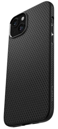  Чохол Spigen for Apple iPhone 15 Plus - Liquid Air Matte Black (ACS06650)