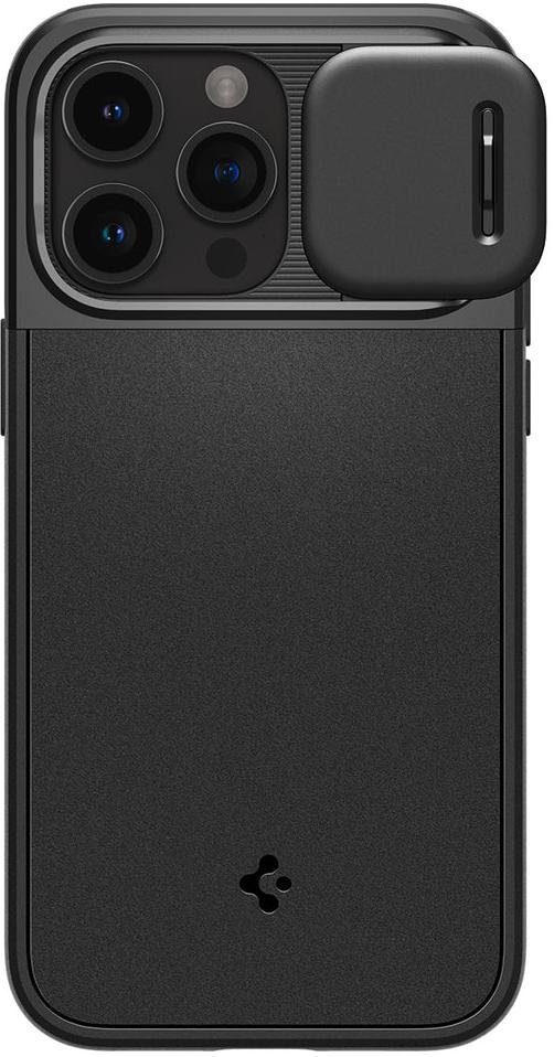 Чохол Spigen for Apple iPhone 15 Pro - Optik Armor MagFit Black (ACS06738)